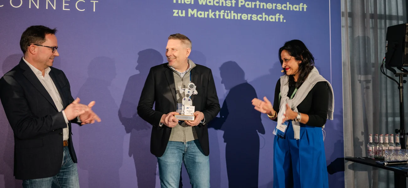 Auszaichnung für die Mahrt GmbH am Nfon-Partnertag 2026